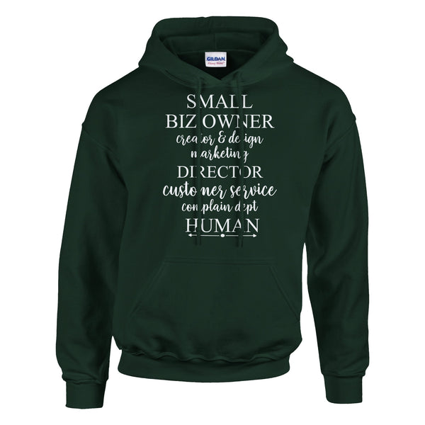 Creator & Director - HUMAN Statement Hoodie - Forest Green - Hoodies