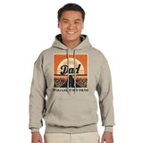 Sunset Serenity - For the Dad Who Inspires - Sand - Hoodies