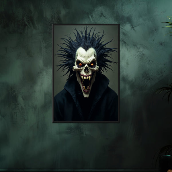 The Demon’s Terrifying Grin - - Framed Posters