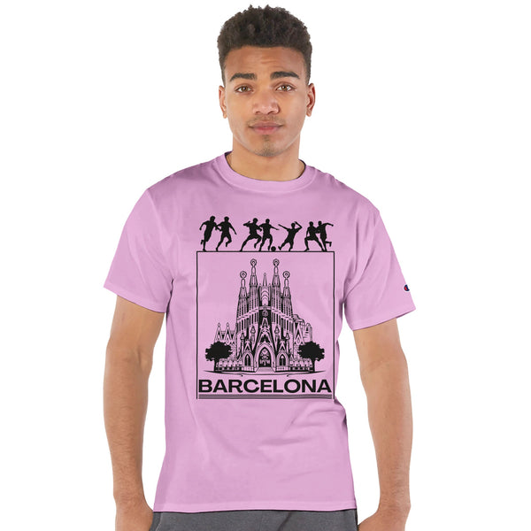 Sagrada Familia Vibes - Dance in Barcelona - pink candy - T-Shirts