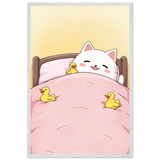Duck Dreams – Framed Gift Poster - - Wooden Framed Posters