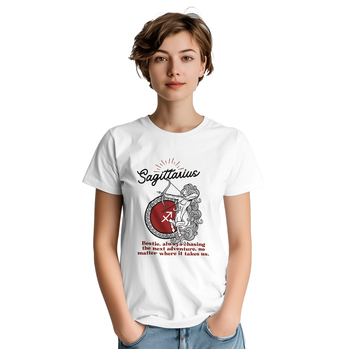 Zodiac Star Signs Tee – A Meaningful Gift for All Signs - Sagittarius - T-Shirts