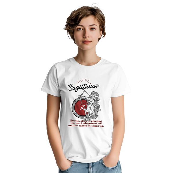 Zodiac Star Signs Tee – A Meaningful Gift for All Signs - Sagittarius - T-Shirts
