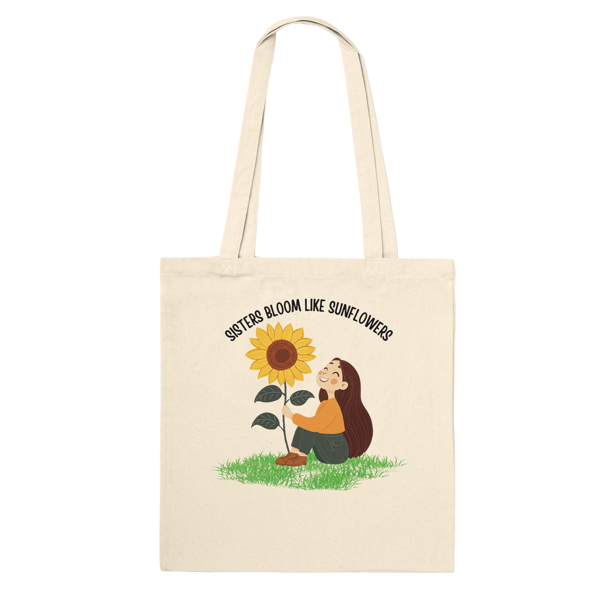 Sunshine and Smiles - Sisterly Love Tote - Default Title - Tote Bags