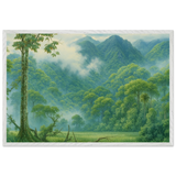 Wooden Framed Poster – A Gift of Green Memory - - Wooden Framed Posters