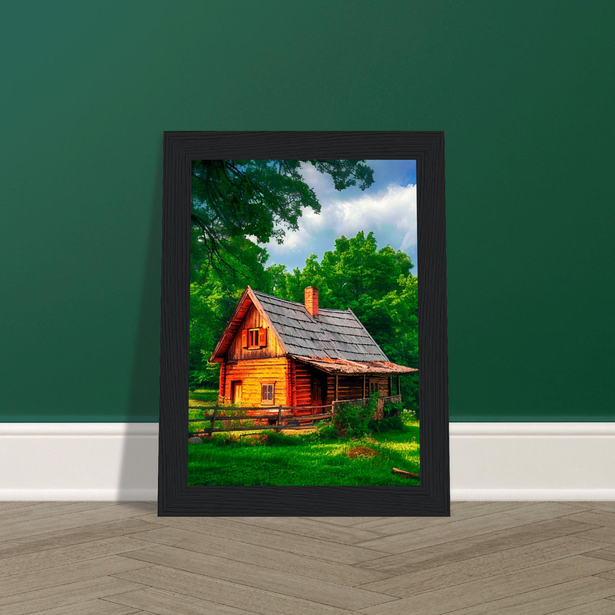 Peaceful Getaway - Framed Poster for Your Home - - Framed Posters