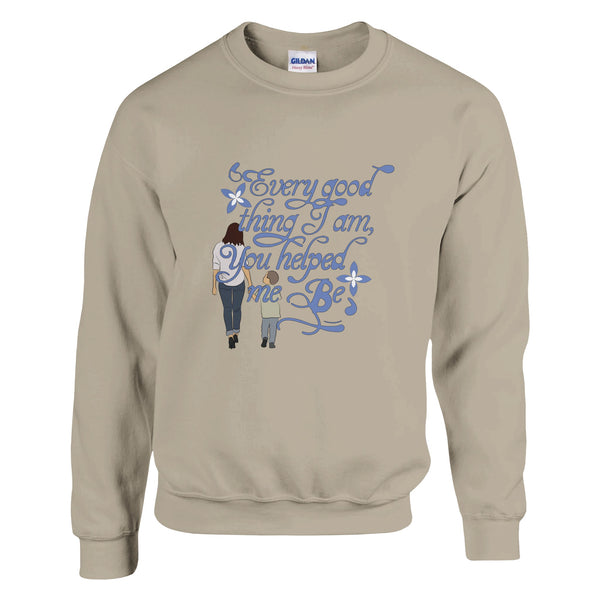 A Thank You in Style – Gift Sweatshirt for Moms - Sand - Sweatshirts