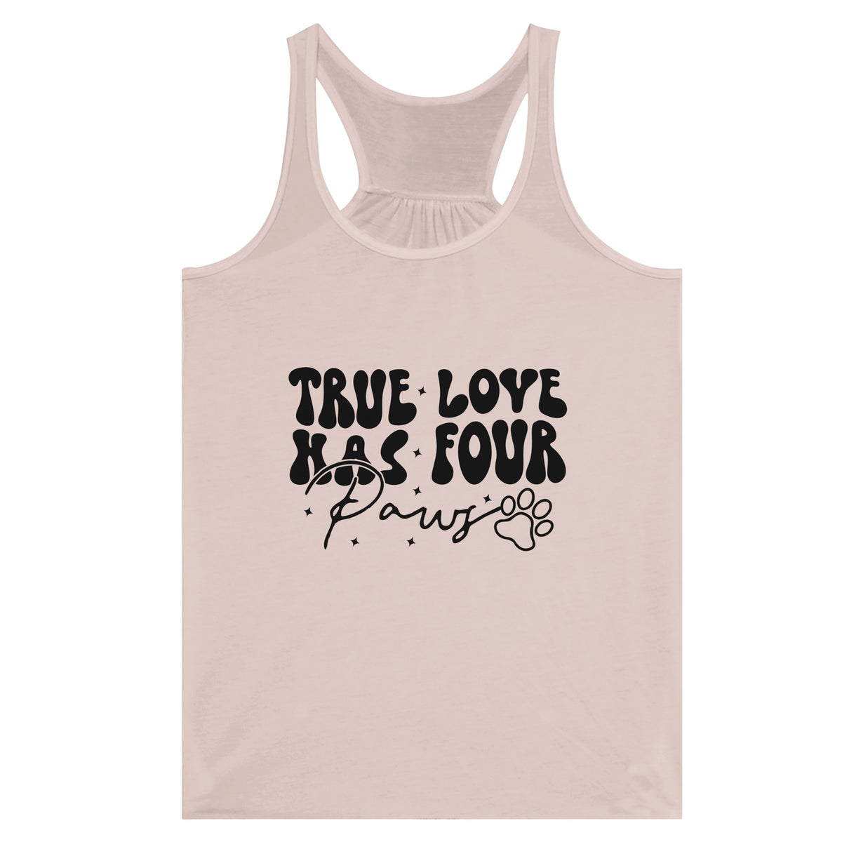 Heartfelt Connections - True Love, Four Paws - Soft Pink - Print Material