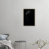 Humanity & Stars - Ethereal Portrait Art Print - 40x60 cm 16x24″ Wood frame - Wooden Framed Posters