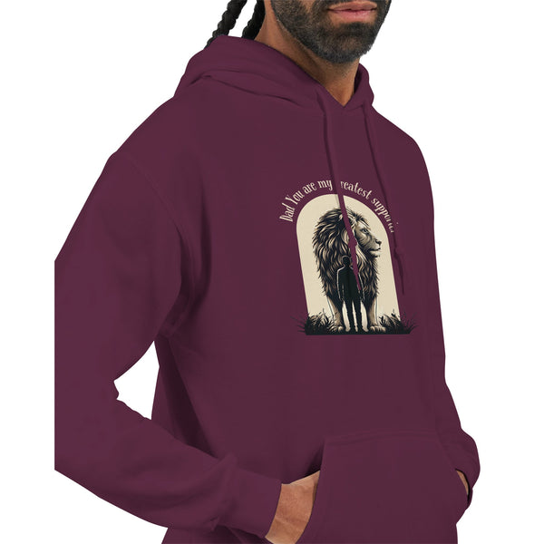 Serenity & Love - The Father-Child Connection - Maroon - Hoodies