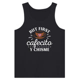 Coffee Chronicles - Begin Your Day with Chisme - Black - Tank Tops