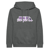 Hija de Inmigrantes | Fille d'Immigrants Premium Unisex Pullover Hoodie - Graphite Heather - Hoodies