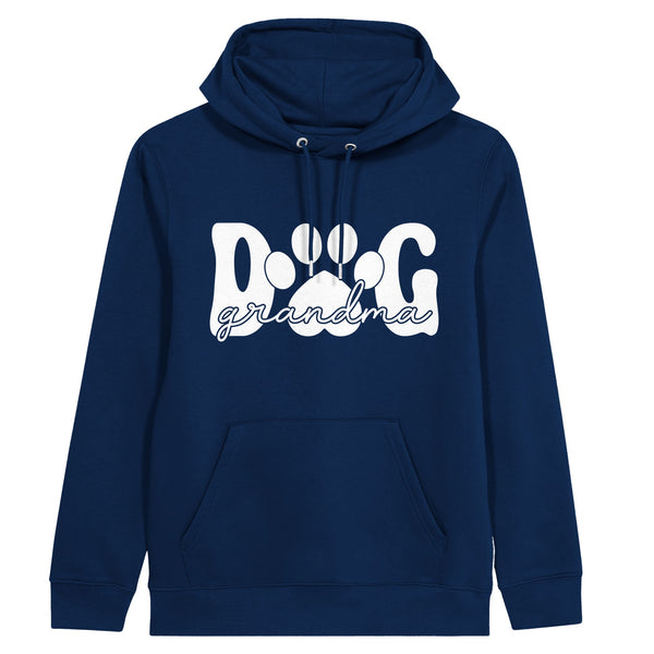 Furry Family Love - Celebrate Dog Grandma Status - Navy - Hoodies