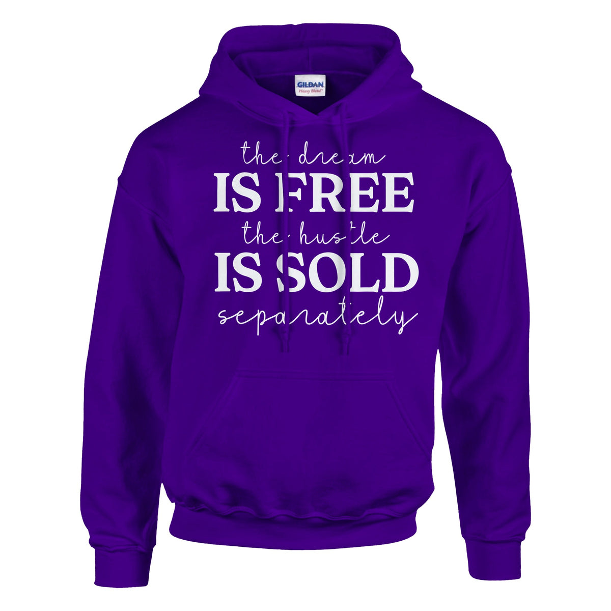 Dreamers' Anthem - Embrace the Journey - Purple - Hoodies