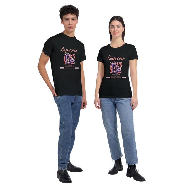 Zodiac Sign T-Shirt – Gift of the Stars - Capricorn - T-Shirts