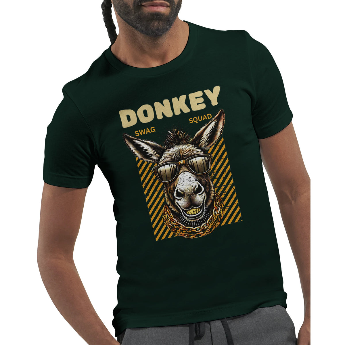 Donkey Swagger - Unleash Your Fun Side! - Forest - T-shirts