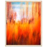 Autumn's Embrace - Framed Premium Poster - 40x50 cm 16x20″ Wood frame - Wooden Framed Posters