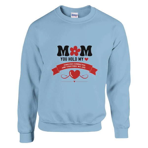 Together Always - Heart & Health Connection Crewneck - Light Blue - Sweatshirts