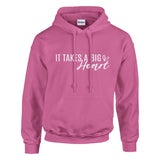 Big Hearted Warmth - Wear Your Kindness - Azalea - Hoodies