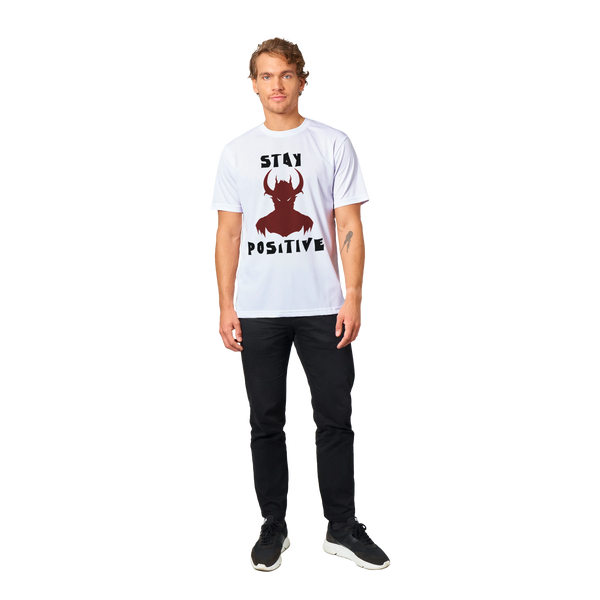 Positivity Reigns - Devilish Inspiration Tee - - Print Material