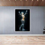 Radiance Within - Skeleton Dance - 16x24 - Framed Posters