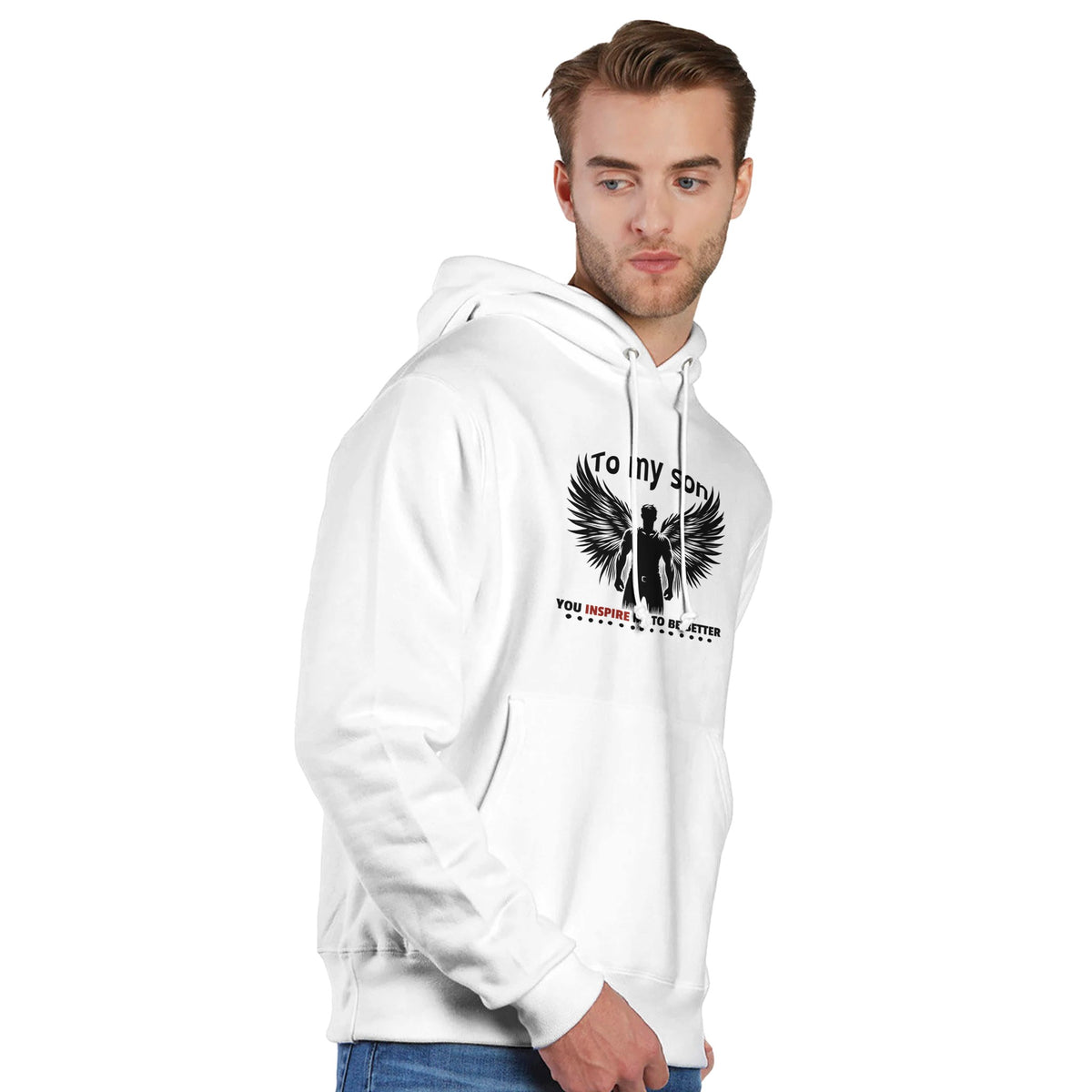 Inspire the Heart - Strength in Every Wing - - Hoodies