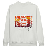 Alright Vibes Tee - Embrace the Calm - White - Crewneck Sweatshirts