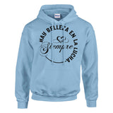 Strength in Struggle - Classic Cotton Motivation - Light Blue - Hoodies