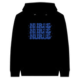 The Heartbeat of Care - Nurse Pullover Hoodie - Black - Hoodies