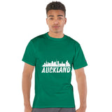 Auckland Vibes - Iconic Skyline Tee - Kelly - T-shirts