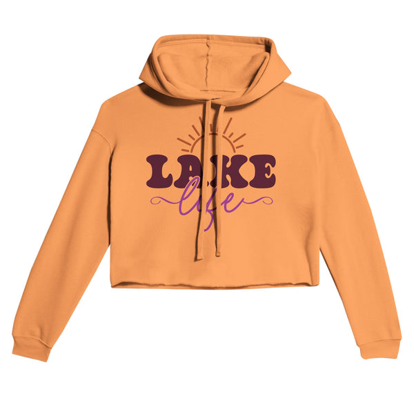 Ripple of Memories - Embrace LAKE Life - Peach - Hoodies