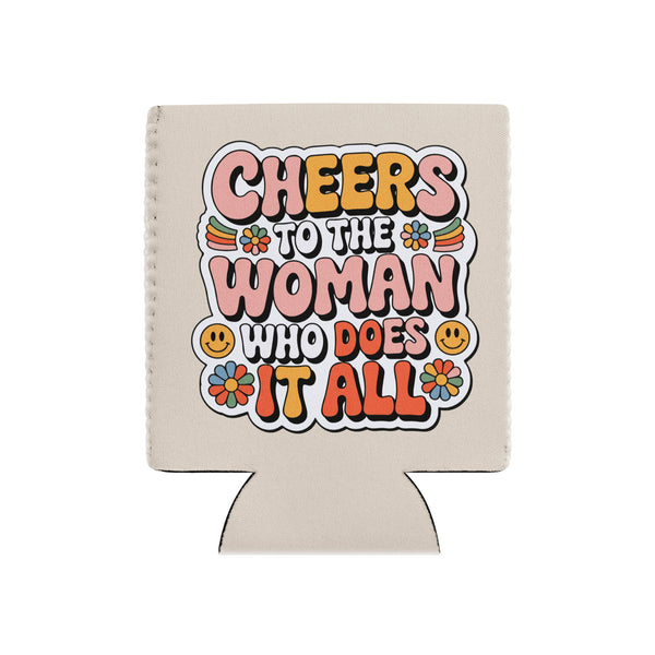 Cheers to Her – Can Cooler Gift - Regular 12 oz - Can Cooler