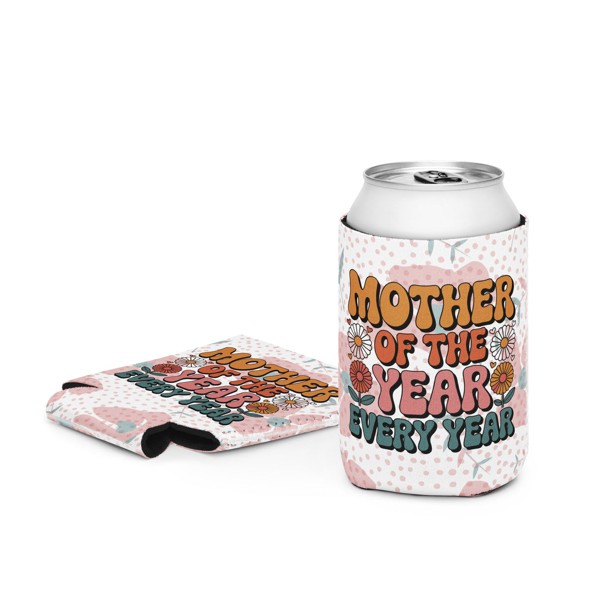 Mother of the Year Can Cooler - Regular 12 oz - Can Cooler