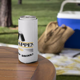 Cool Vibes, Witty Words - Sip Happens Can Cooler - Slim 12 oz - Can Cooler