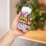 Stay Cool in Style - Retro Can Cooler - Slim 12 oz - Can Cooler