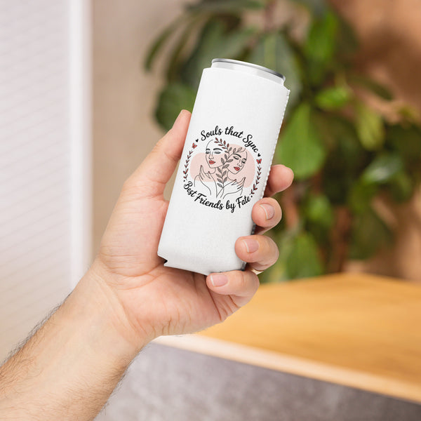 Souls That Sync Can Cooler Gift - Slim 12 oz - Can Cooler