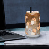 Timeless Floral Delight Can Glass - - Mugs