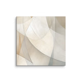 Fluid Harmony - Abstract Elegance - 12″×12″ - Canvas Prints