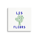 Chic Blooms - Modern Floral Wall Art - 12″×12″ - Canvas