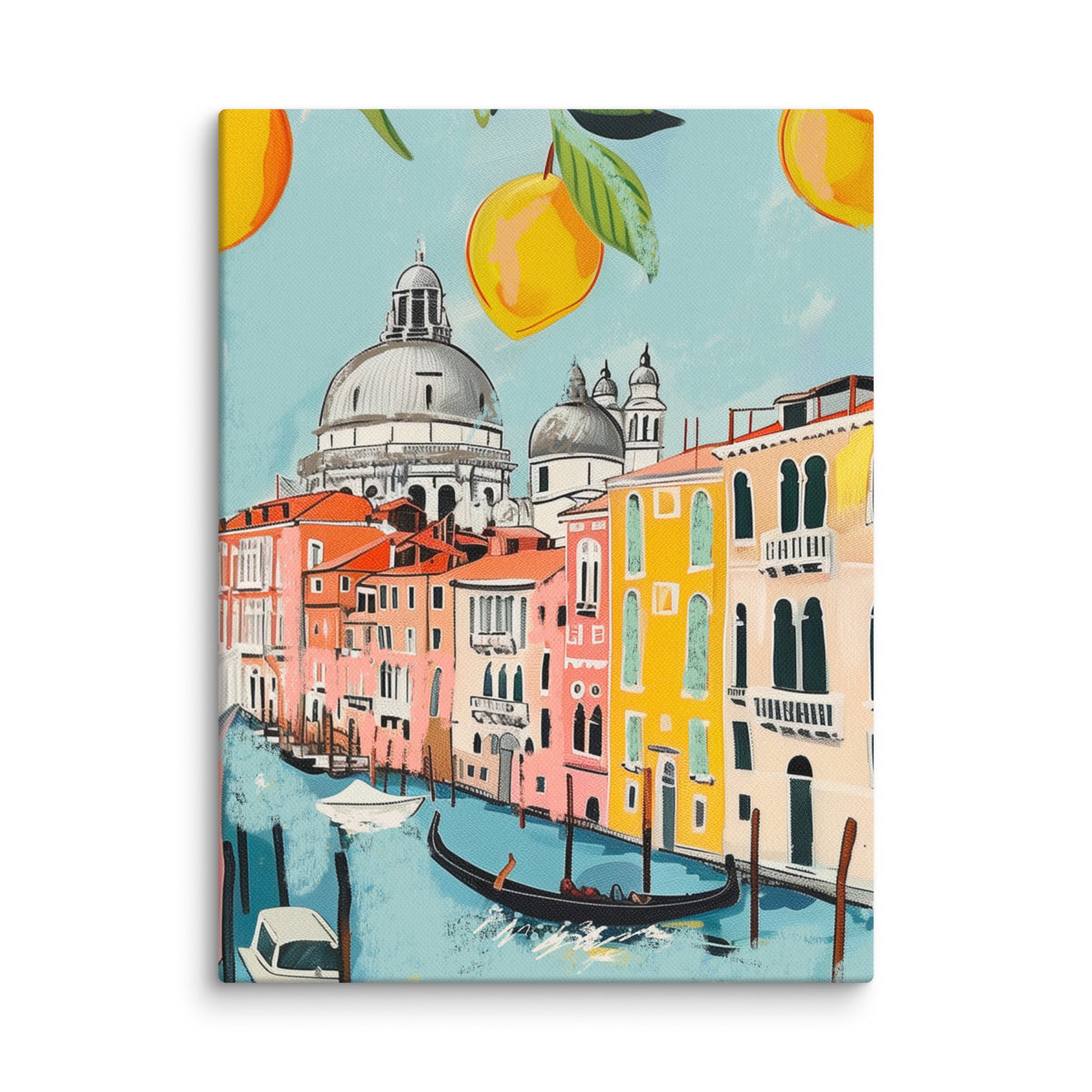 Venetian Dreamscape - A Slice of Italy on Your Wall - 12″×16″ - Canvas