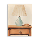 Tranquil Moments - Elegant Lamp & Table Art - 12″×16″ -