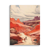 Canyon Dreams - A Journey in Color - 12″×16″ - Canvas