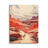 Canyon Dreams - A Journey in Color - 18″×24″ - Canvas