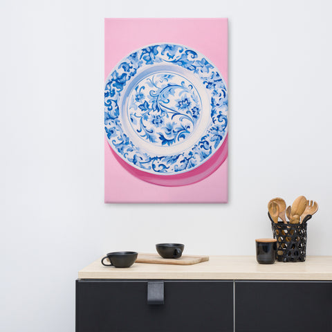 Image of Nostalgic Beauty - Floral Porcelain Design