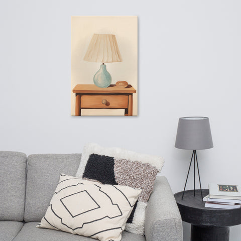 Image of Tranquil Moments - Elegant Lamp & Table Art