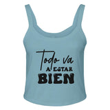 Comfort in Words - Toda Va a Estar Bien - sld baby blu bln - Tank Tops