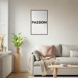 Passionate Repetition - Art That Inspires - - Metal Framed Posters