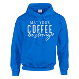 Morning Rituals - Embrace Coffee Comfort - Royal - Hoodies