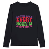 Lake Bliss - Happy Every Hour Tee - Dark Gray - Sweatshirt