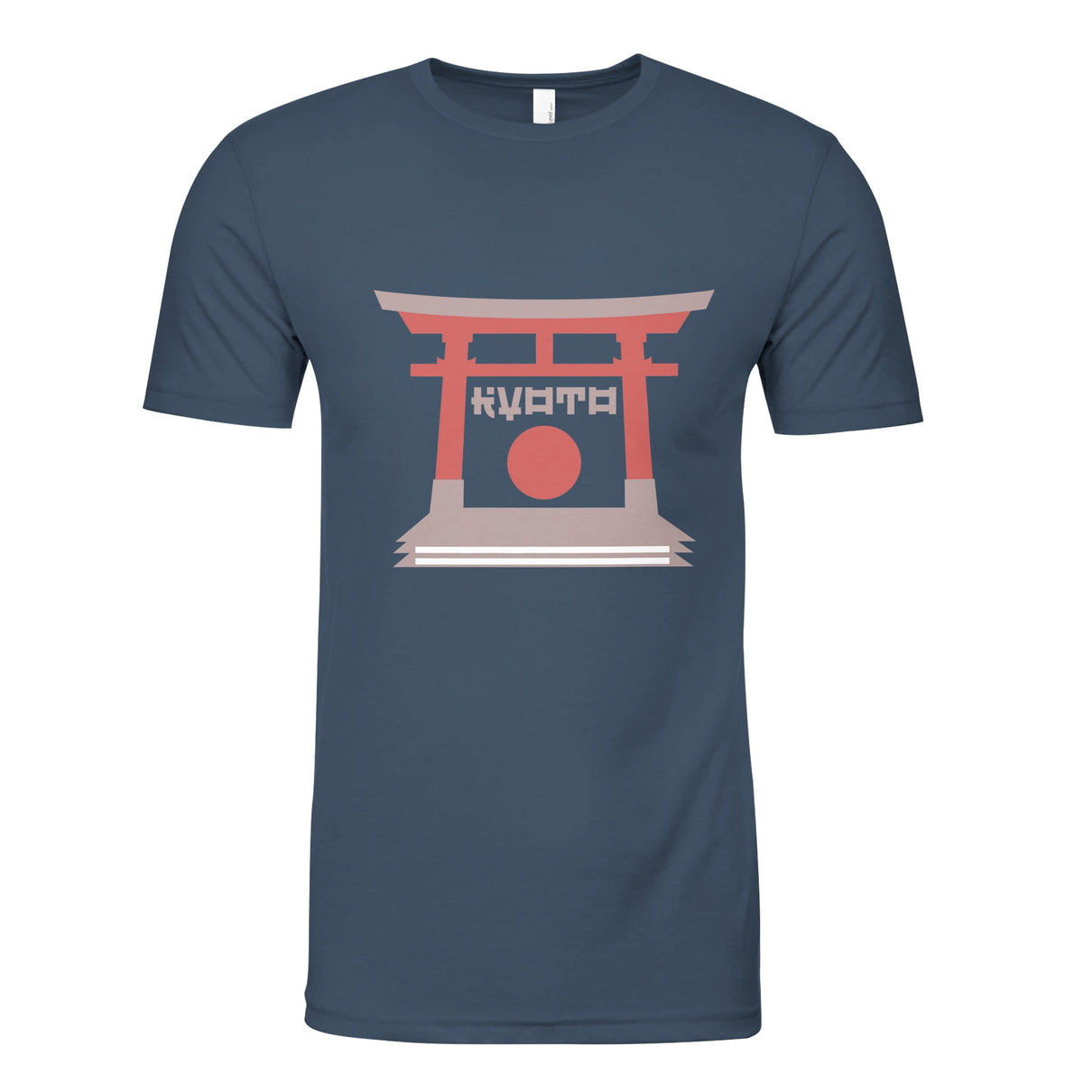 Gateway to Kyoto - Timeless Design - Indigo - T-Shirts